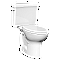 American Standard Cadet Pro Right Height Triangle Toilet- Round Front- White