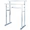 Kingston Brass Pedestal Steel Construction Towel Rack - Polished Chrome