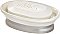 Bexley Ceramic Soap Dish - Matte Coconut White