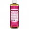 Dr. Bronner's Hemp Pure Castile Liquid Soap - 16 oz. - Rose