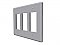 Ceramic Triple GFCI Switchplate- Many Glazes Available