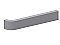 Radius Bullnose Ceramic Tile- Short Trim- 1" x 6" - Many glazes available