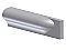 Extended Smooth Top-Cap Ceramic Tile Molding- End Stop- 1-1/2" x 6"  - Right