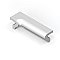 Extended Smooth Top-Cap Ceramic Tile Molding- Inside Corner Cove- 1-1/2" x 6" - Left