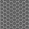 1" Unglazed Porcelain Hexagon Mosaic Tile - Classic Series - Charcoal - Sold Per Sheet