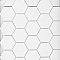 2" Unglazed Porcelain Hexagon Mosaic Tile - Classic Series - Arctic White - Sold Per Sheet