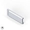 Box Cap Ceramic Tile Molding - 2" x 6" - End Stop - Left