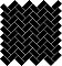 1" x 2" Unglazed Porcelain Herringbone Tile - Designer Series - 24 Colors Available - Sold Per Sheet