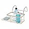 Everett Over the Side Bathtub Caddy - Satin Nickel