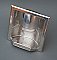 Antique Chrome Recessed Soap Dish