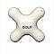 Antique Porcelain "Cold" Faucet Cross Handle