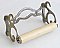 Antique Art Brass Toilet Paper Holder