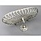 J. L. Mott Nickel Plated Brush & Sponge Holder