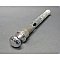 Antique Chrome Tub Drain Pull