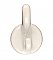 Antique Surface Mount White Porcelain Art Deco Towel or Robe Hook