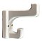 Antique White Porcelain Bath Hook