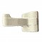 Antique White Porcelain Bath Robe Hook - New Old Stock - Circa 1940