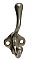 Antique Chrome Petite Bath Hook