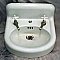 Vintage Cast Iron Wall Hung Sink