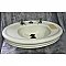 Antique Cast Iron Oval Sink Top Only