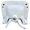 Antique Crane "Oxford" Vitreous China Bathroom Sink in White - Circa 1950
