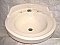 Antique Round Porcelain Sink Top Only