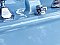 Antique Vitreous China Standard "Companion" Wall Hung Lavatory Sink in Claire de Lune Blue - Circa 1949