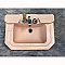 Antique Pink Case Wall Hung Sink