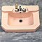 Antique Pink Case Wall Hung Sink