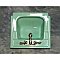 Vintage Green Wall Hung Sink