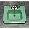 Vintage Green Wall Hung Sink
