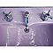 Antique Lavender Pedestal Bathroom Sink