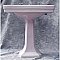 Antique Lavender Pedestal Bathroom Sink
