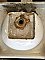 Antique Earthenware Pedestal Sink With Square Fluted Base Circa 1910