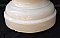 Antique "Eljer" Comfort Vitreous China Round Pedestal Sink With Fluted Base Circa 1918