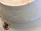 Antique "Eljer" Comfort Vitreous China Round Pedestal Sink With Fluted Base Circa 1918