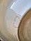 Antique "Eljer" Comfort Vitreous China Round Pedestal Sink With Fluted Base Circa 1918