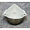 Vintage Cast Iron Corner Sink