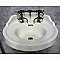 Antique Round American Standard Vitreous China Pedestal Sink