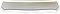 Antique Vintage Porcelain Bath Shelf - Biscuit Bisque Ivory