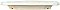 Antique Vintage Porcelain Bath Shelf - Biscuit Bisque Ivory
