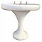 Antique American Standard "Narova" Cast Iron Pedestal Sink - Circa 1911