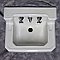 Antique Shelf Back American Standard Sink