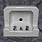 Antique Shelf Back American Standard Sink