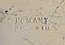 Antique USQTCO Romany Tile Co. 6" Porcelain Shoulder Cove Base Inside Corner Right Facing - Tawny Beige