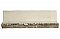 Antique Mosaic White Crackle Glaze Subway 6" Sanitary Cove Base Bathroom Tile