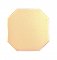 Antique Pale Yellow Franklin Tile Company Porcelain Octagon Floor or Wall Tile