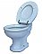 Vintage "Crane"  Corsyn Tankless Toilet - Circa 1920