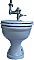 Vintage "Crane"  Corsyn Tankless Toilet - Circa 1920