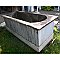 Antique 71" Ronalds and Company Tin Bathtub
